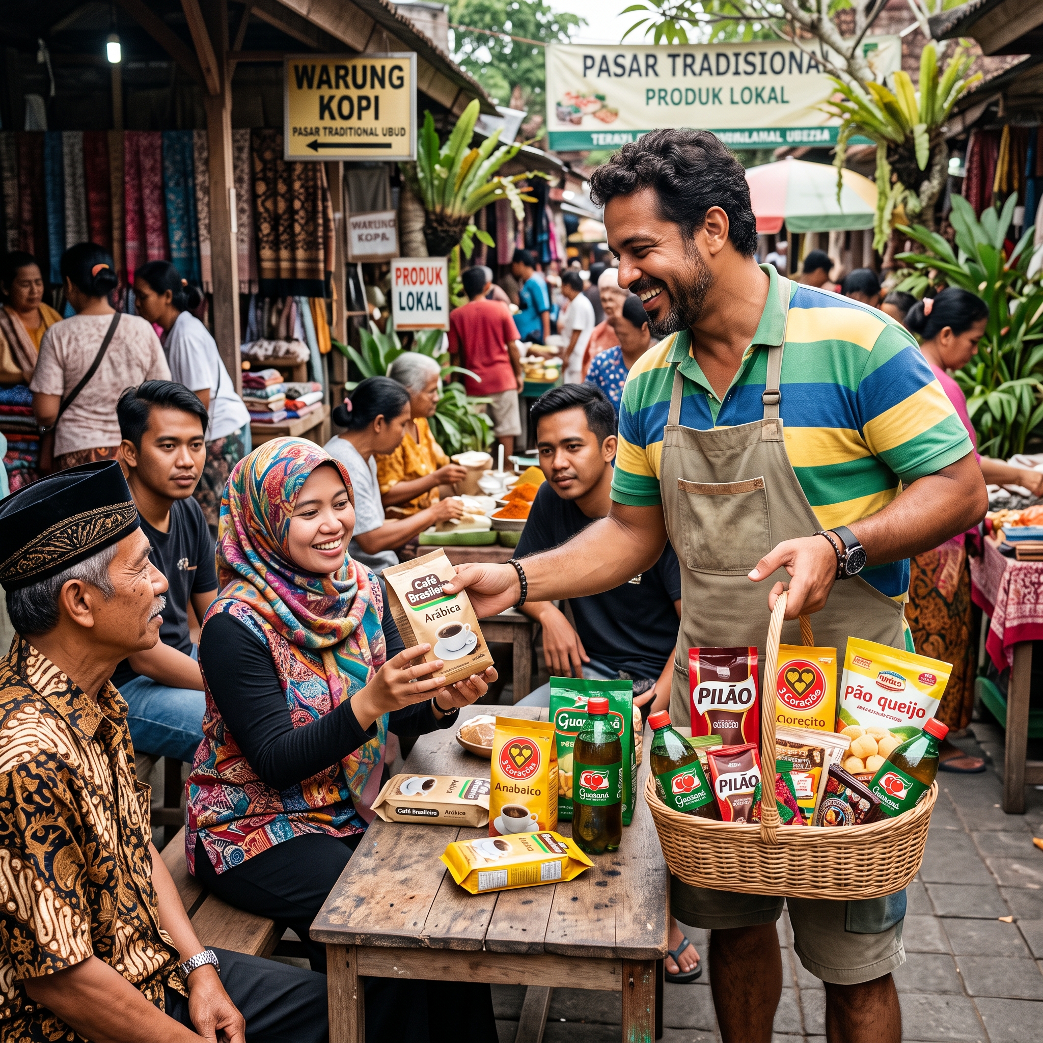 Brazilian halal beef and sugar cargo destined for Indonesia