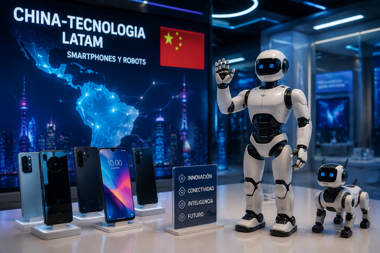 Chinese electronics and machinery packed for export to Latin America